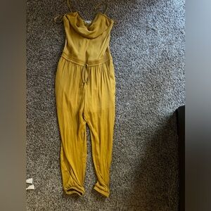Cowl neck jumpsuit
